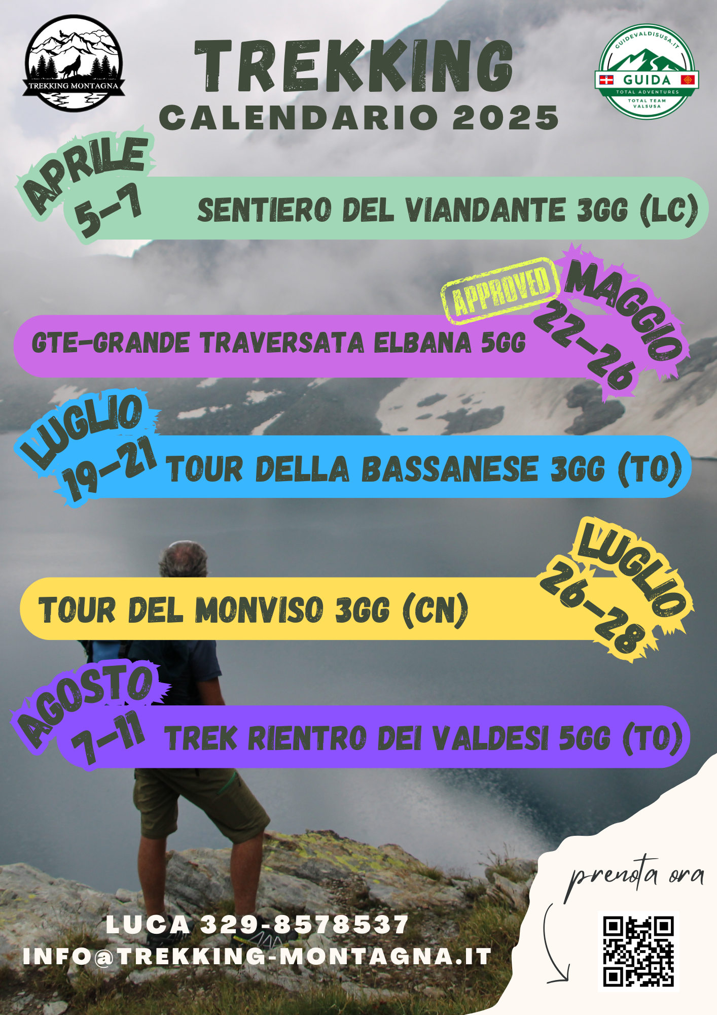 Calendario trekking 2025 - 1