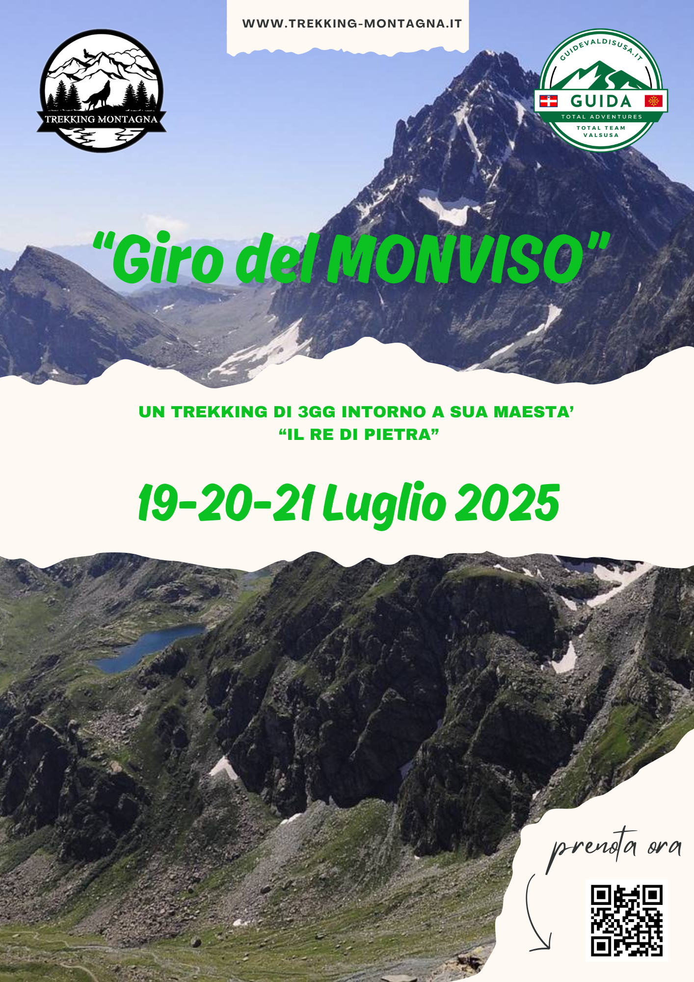 Trekking del GIRO del MONVISO di Luglio 2025