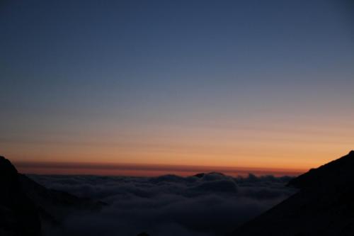 Alba al rifugio Toubkal