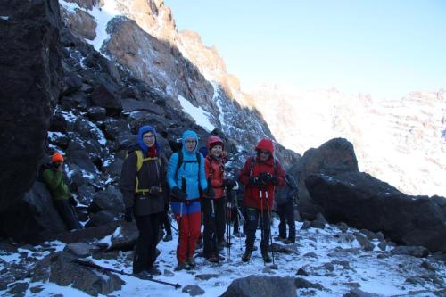 In salita al Toubkal