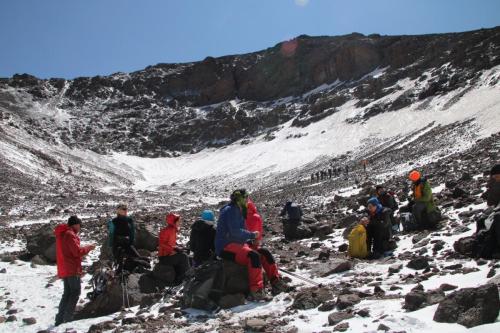 Rientro al rifugio